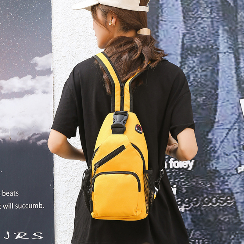 Bolso de pecho multifuncional transfronterizo mochila de un solo hombro para hombres y mujeres bolso de hombro pequeño bolso de mensajero de moda de viaje de clase al por mayor