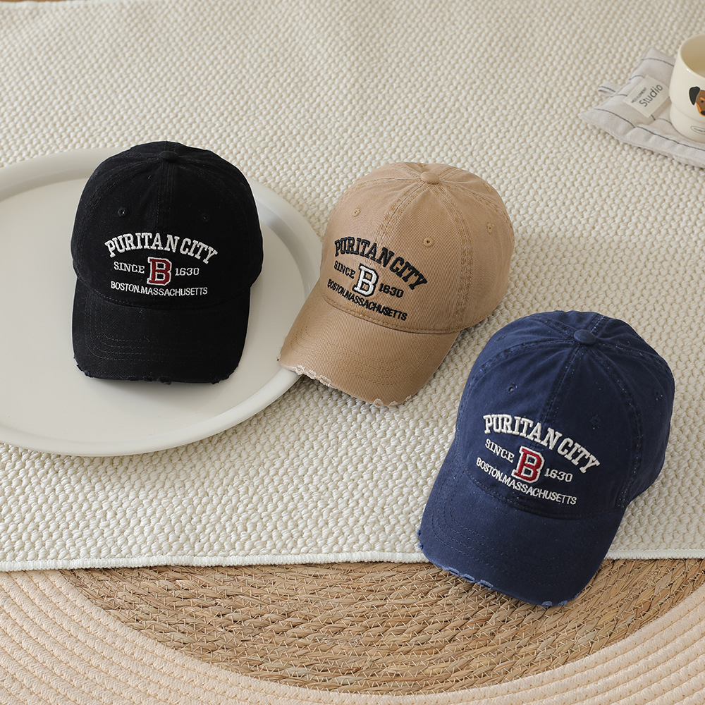 Trendige Kinder Sonnenkappe & Baseballcap Mit Farbkontrast_voghion.com