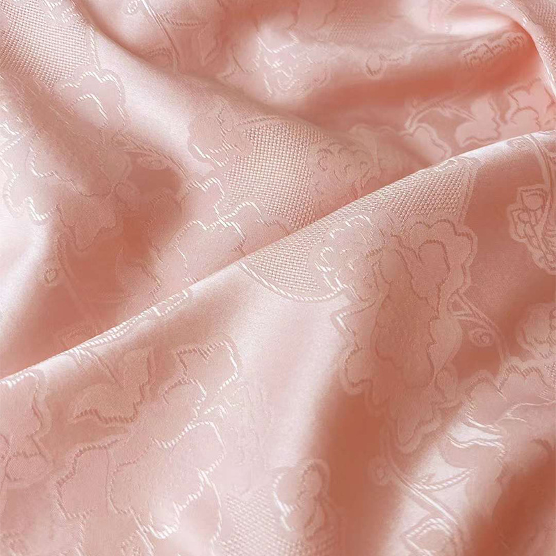 国风暗纹缎面提花旗袍面料 新中式汉服连衣裙衬衫手袋吊带裙布料