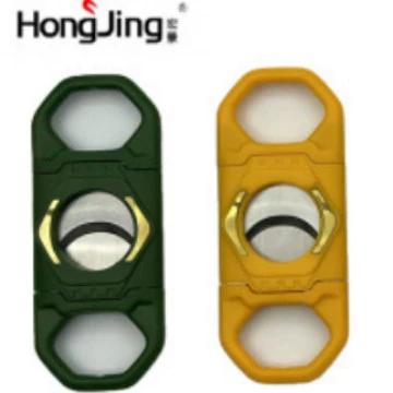 Производитель трансграничных многоцветных портативных кусачек для сигар из нержавеющей стали и пластика, аксессуары для курения