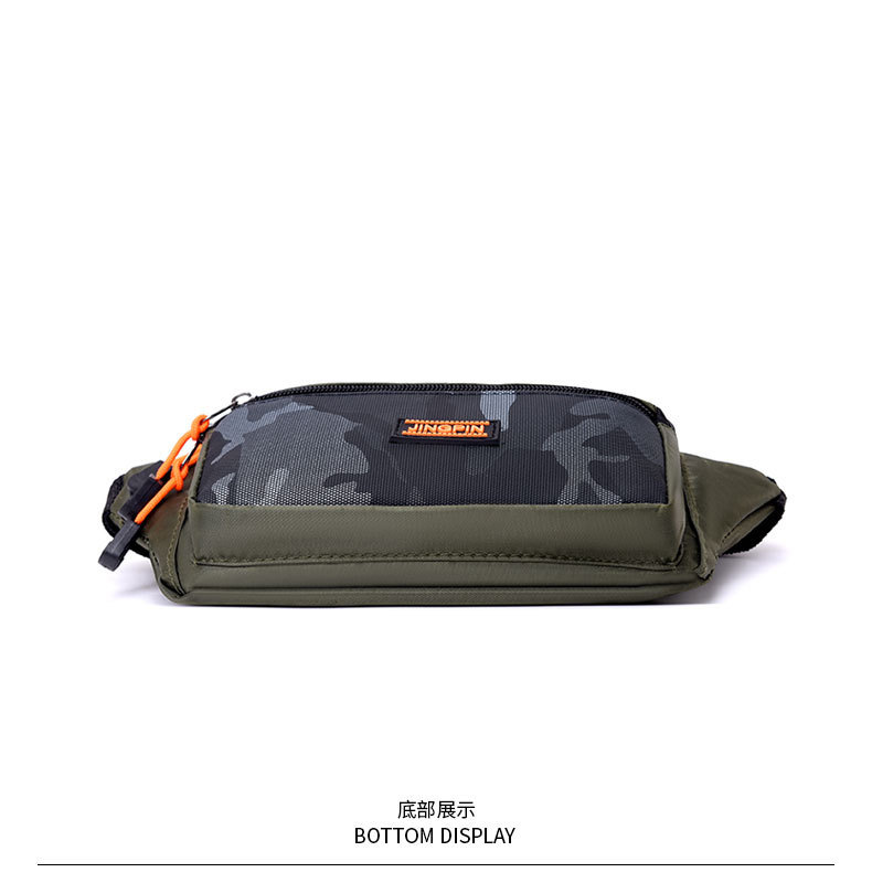 New waterproof men's crossbody bag for casual sports and travel, single-shoulder chest bag, fashionable and versatile backpack undefined