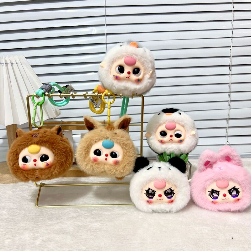 かわいいビニール人形 3 歳ペンダントバブルマートラブブぬいぐるみ人形バッグペンダントキーホルダー人形|undefined