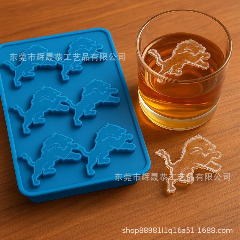 国境を越えた新しいサッカーチームSilicone Ice Moldサッカーチームのシリコン氷型|undefined