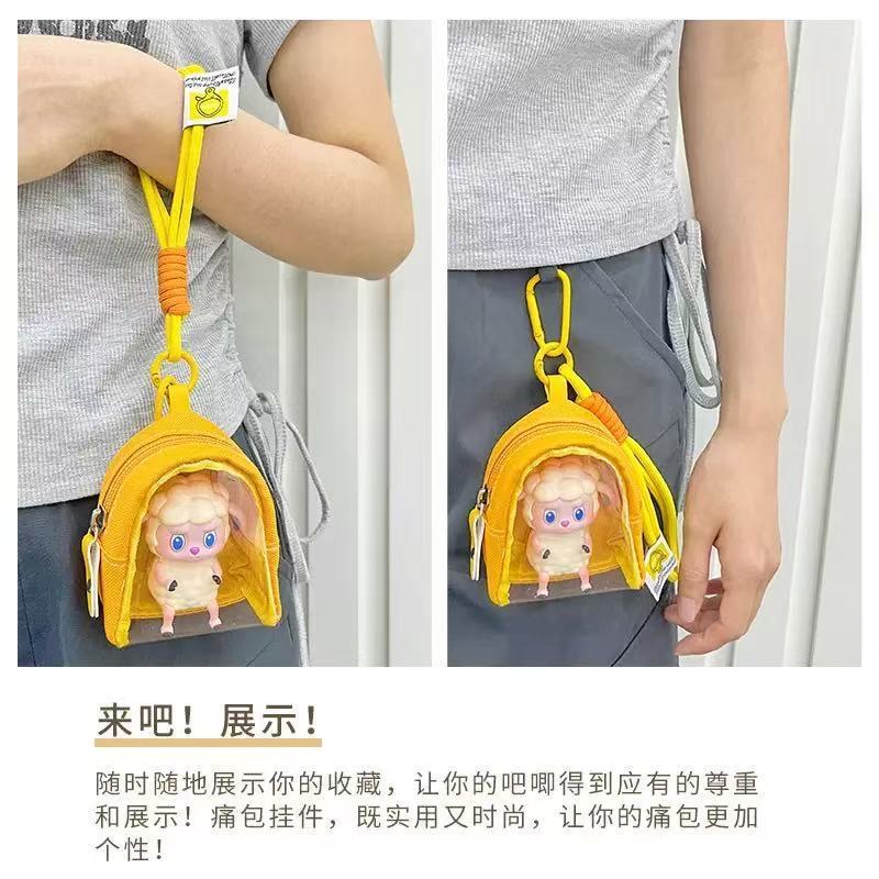 バブルマートベビーウォーキングバッグ PVC 高透明人形ディスプレイバッグ Bluetooth ヘッドセット充電器防塵収納バッグ|undefined