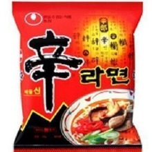 韩国进口食品  韩国方便面辛拉面　120G*40包 一箱