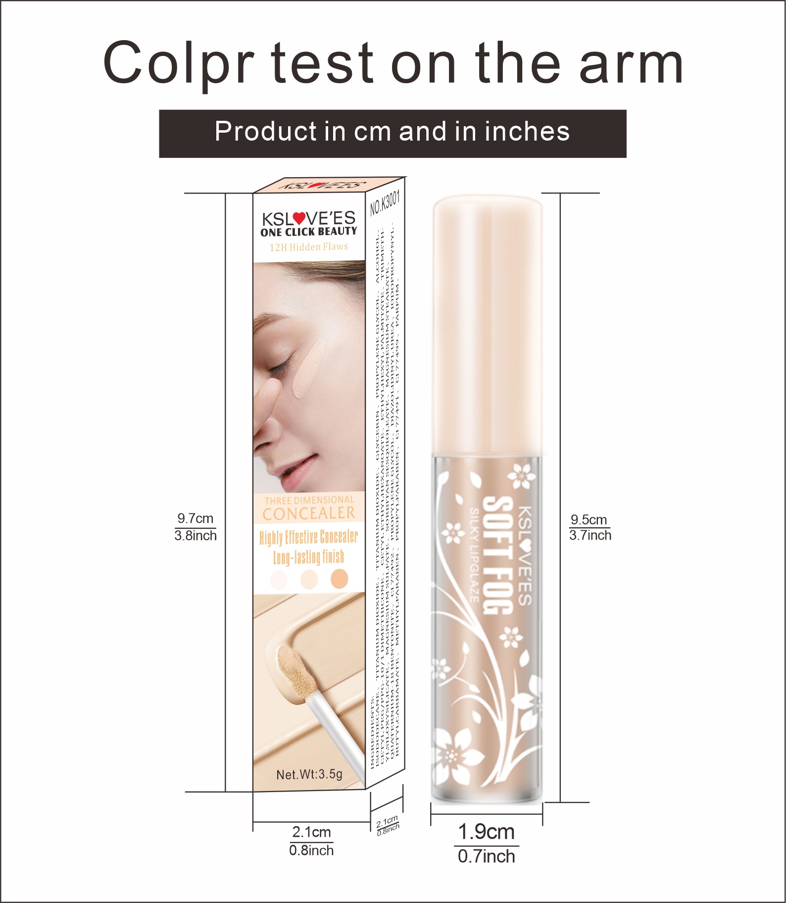 Silky Contouring Concealer Liquid Foundation For Face Repair_voghion.com
