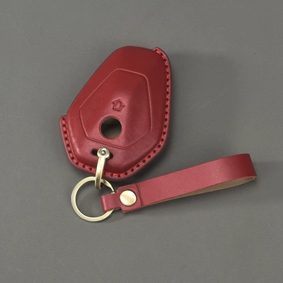 Car key bag | Key Bag Chain Modification - wine-red-wristband