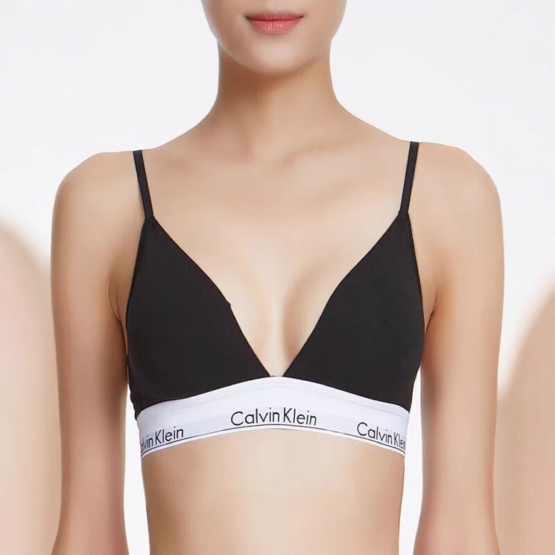 Wire-Free Sports Bra for Women, Push-Up and Breast-Retracting Letter Style Gray Bra Set, Comfortable, Breathable, Machine Washable and Trendy