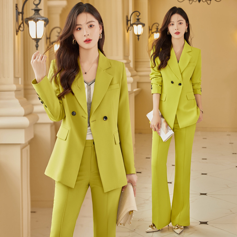 High-end feeling fried street suit suit women's spring and autumn 2024 new royal sister fan business suit casual suit two-piece suit High-end feeling fried street suit suit women's spring and autumn 2024 new royal sister fan business suit casual suit two-piece suit