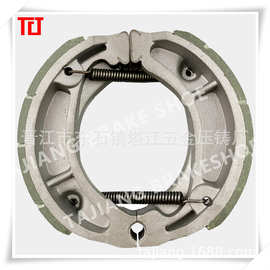 摩托车刹车片 XR100鼓刹皮 JH70蹄块CDI/XL185/AKT110 BRAKE SHOE