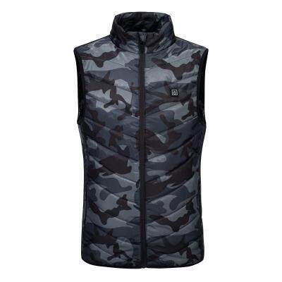 CaMouflage SMart Heating Vest WarM Clothes Men's and WoMen's Vest Heated Cotton Vest K-style SliM Fit M-6X