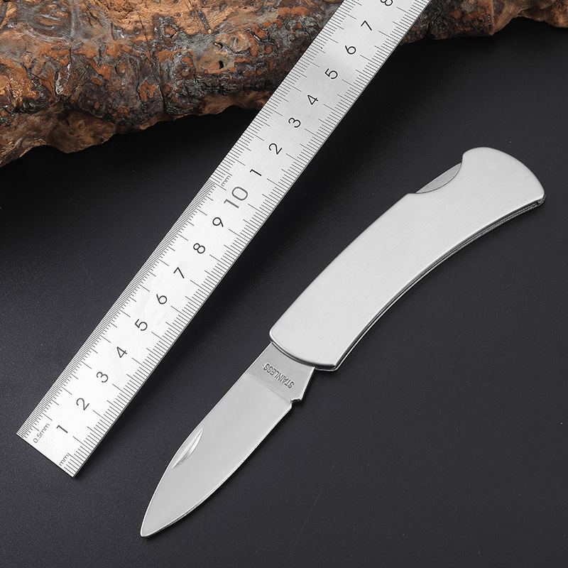 高硬度随身野外防身折刀户外小刀 便携多功能野营折叠刀具