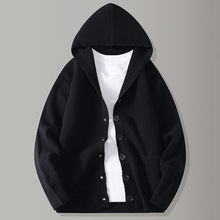 东南亚外贸代发【新款】 2025年秋冬季时尚休闲毛衣开衫男士潮流