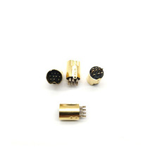����DIN 10PIN ͭ�Ƕƽ�  MINI DIN10P��ͷ �����������ܱ�