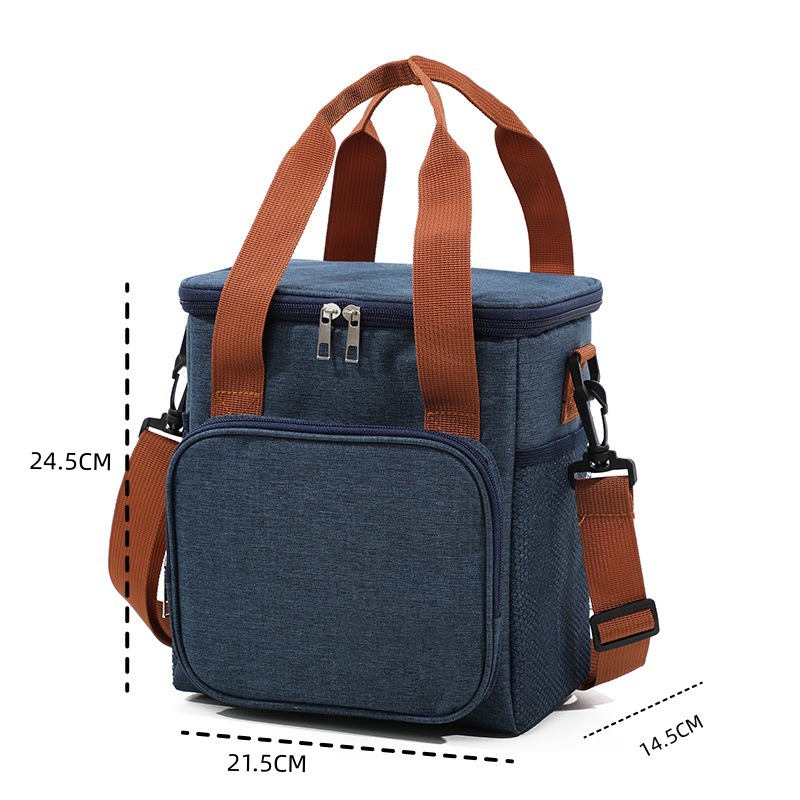 Nuevo paquete de almuerzo de venta caliente transfronteriza conveniente bolsa de aislamiento portátil de gran capacidad bolsa de almuerzo bolsa de aislamiento