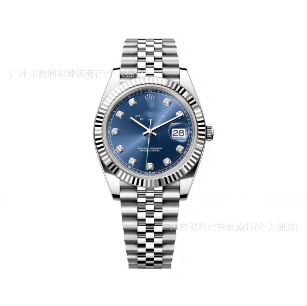 Laojia comercio exterior transfronterizo tendencia de moda hombre reloj mecánico automático tipo registro de correa de acero comercial impermeable reloj de luz nocturna