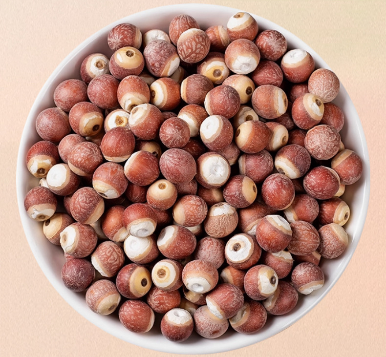 Dried Gorgon Fruit Qian Shi Euryale Seeds Whole Grain Herbal Tea and Soup Ingredient 500g quality and texture