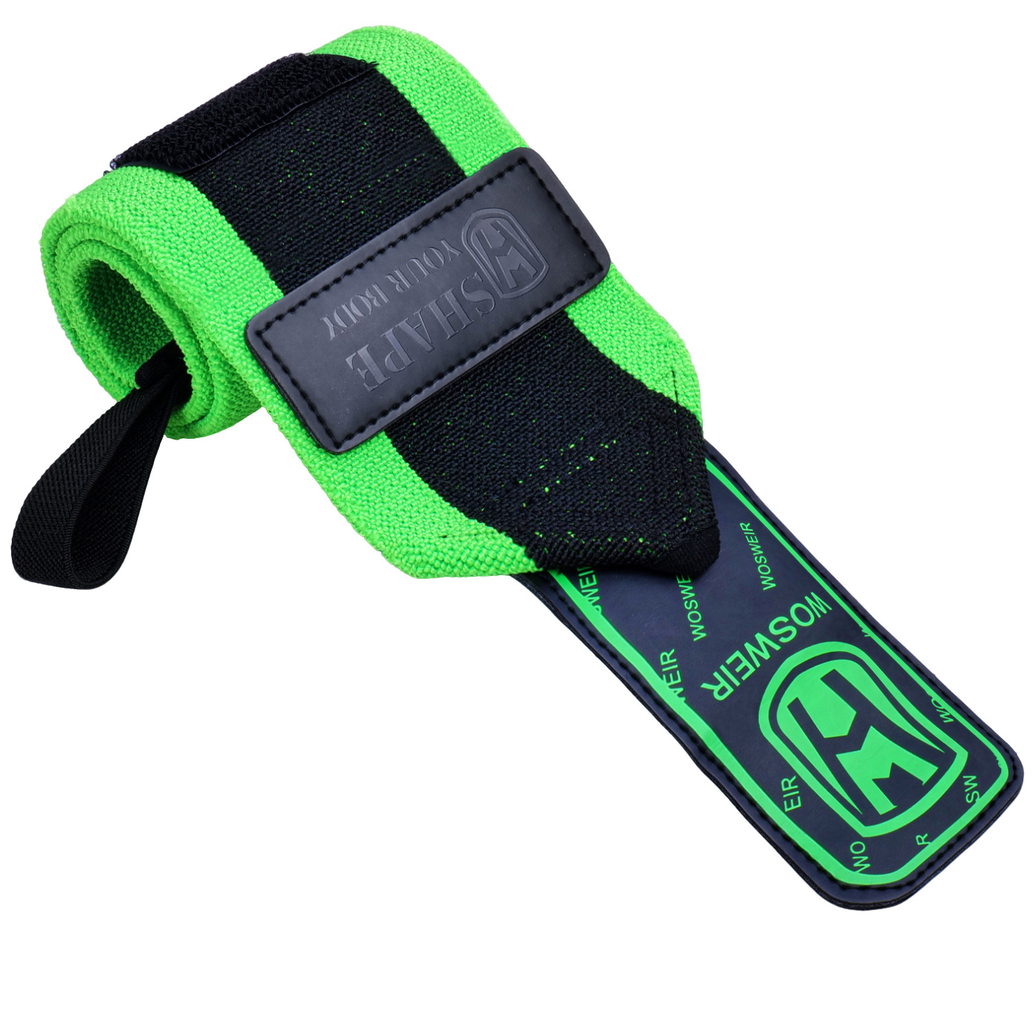 Protector de muñeca de presión profesional de acondicionamiento físico enredado anti-esguince entrenamiento de fuerza masculino y femenino levantamiento de pesas tirón duro correa ajustable gran peso