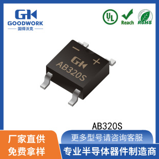 Ab320S 3A 200V Goodwork Goode Walker Rectifier Bridge Patch Rectifier Diode