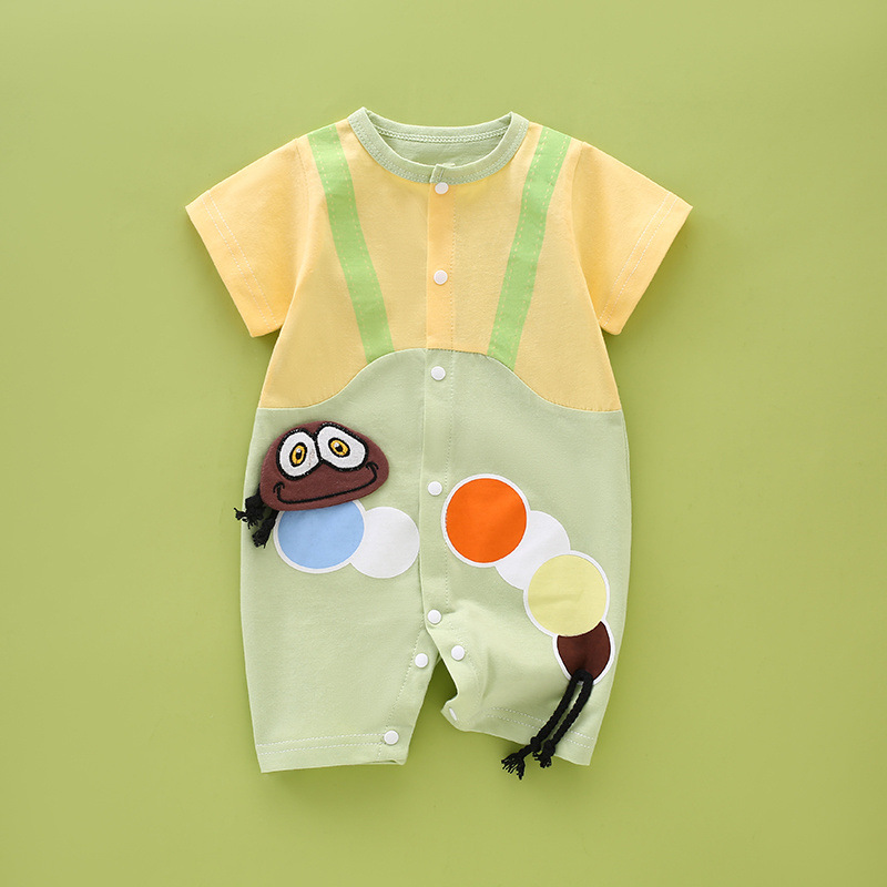 Children's summer thin bodysuit, overall 3