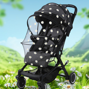 Full cover baby stroller mosquito net encryption mesh anti-mosquito anti-insect walking baby artifact high landscape car anti-mosquito