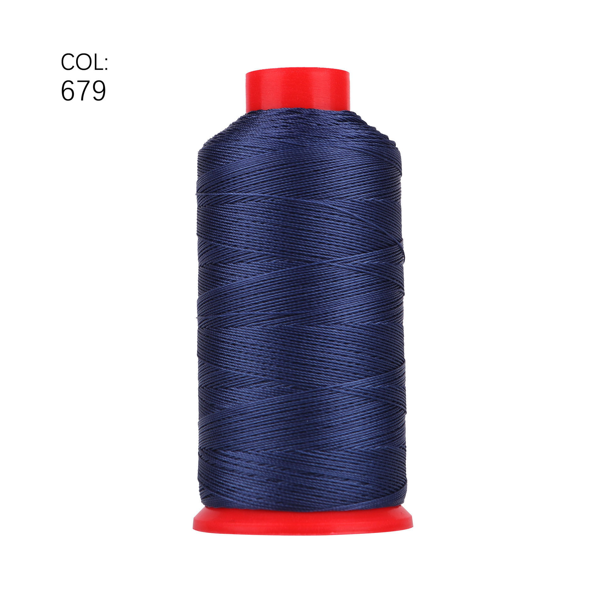 다크 블루 #679*750 야드 4 oz * 420D/3 TEX 135