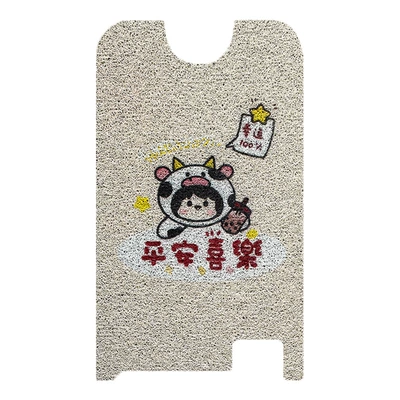 Electric vehicle foot mat car mat TDT6144Z waterproof wear-resistant - peace-and-joy-table-bell-small-fanta