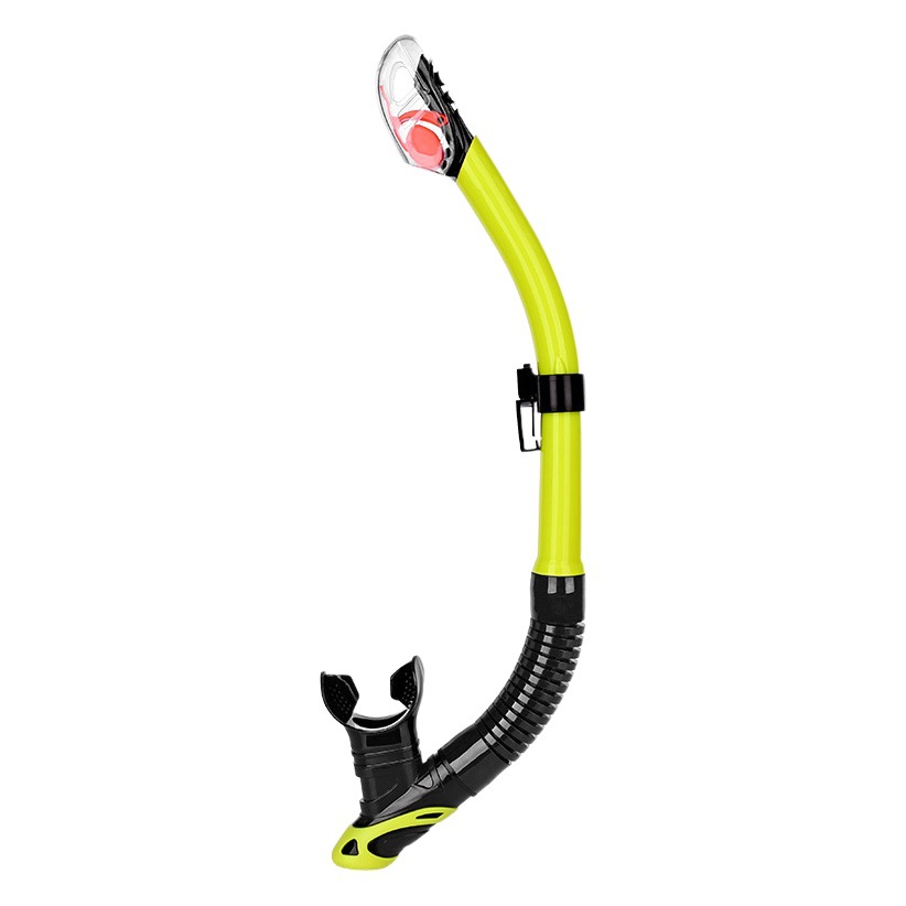 Nuevo tubo de respiración de buceo natación ventilación tubo de respiración seco completo equipo de snorkel tubo de respiración de entrenamiento de buceo