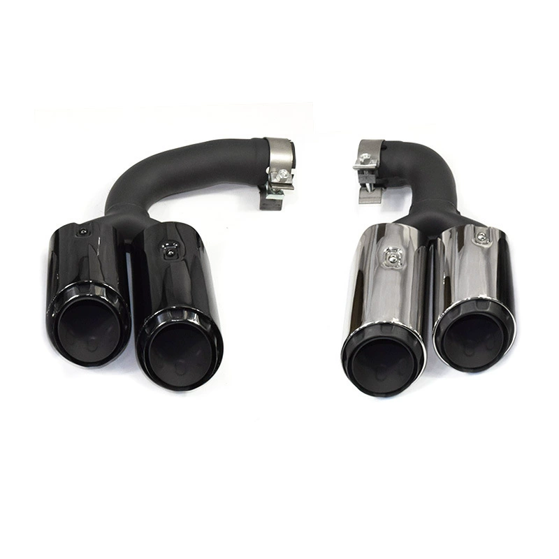 Подходит для трехслойного GTS Porsche Cayenne с хвостовым горлом GTS Смешанная версия бензиновая версия черный титановый серебристый хвост