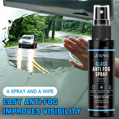 a hydrophobic coating designed to prevent fog | Automotive glass defogging agent