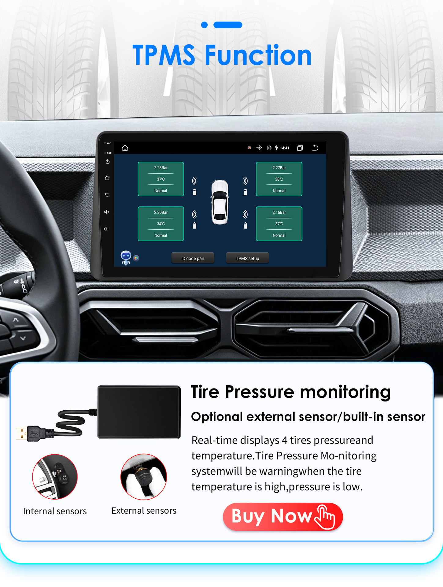 Suitable for Renault Dacia Duster 3Rd Generation 24-26 Models Android Large-Screen Navigation Gps Bluetooth Reversing Camera