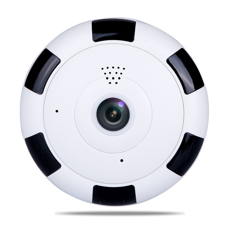 无线摄像头家用全景监控网络摄像头高清室内wifi监控器手机远程