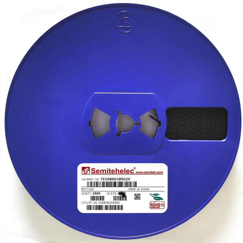 TEVH0R6V05D2X ESD/TVS保护管 SOT-143 SEMITEH 全新原装正品