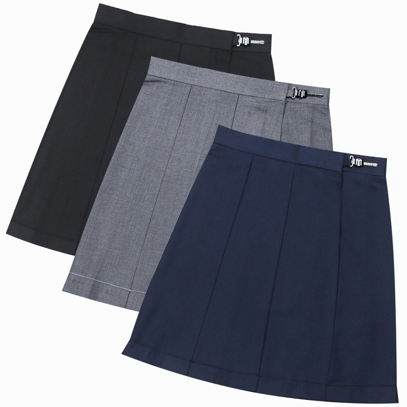 New JK uniform eight-box pleated skirt preppy style gray black blue skirt cyanotic half-length student pleated skirt New JK uniform eight-box pleated skirt preppy style gray black blue skirt cyanotic half-length student pleated skirt