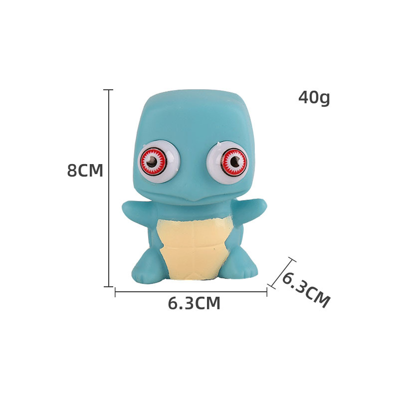 Explosión transfronteriza de dibujos animados ojos estallidos animales ojos apretando muñecas para descomprimir pellizcar