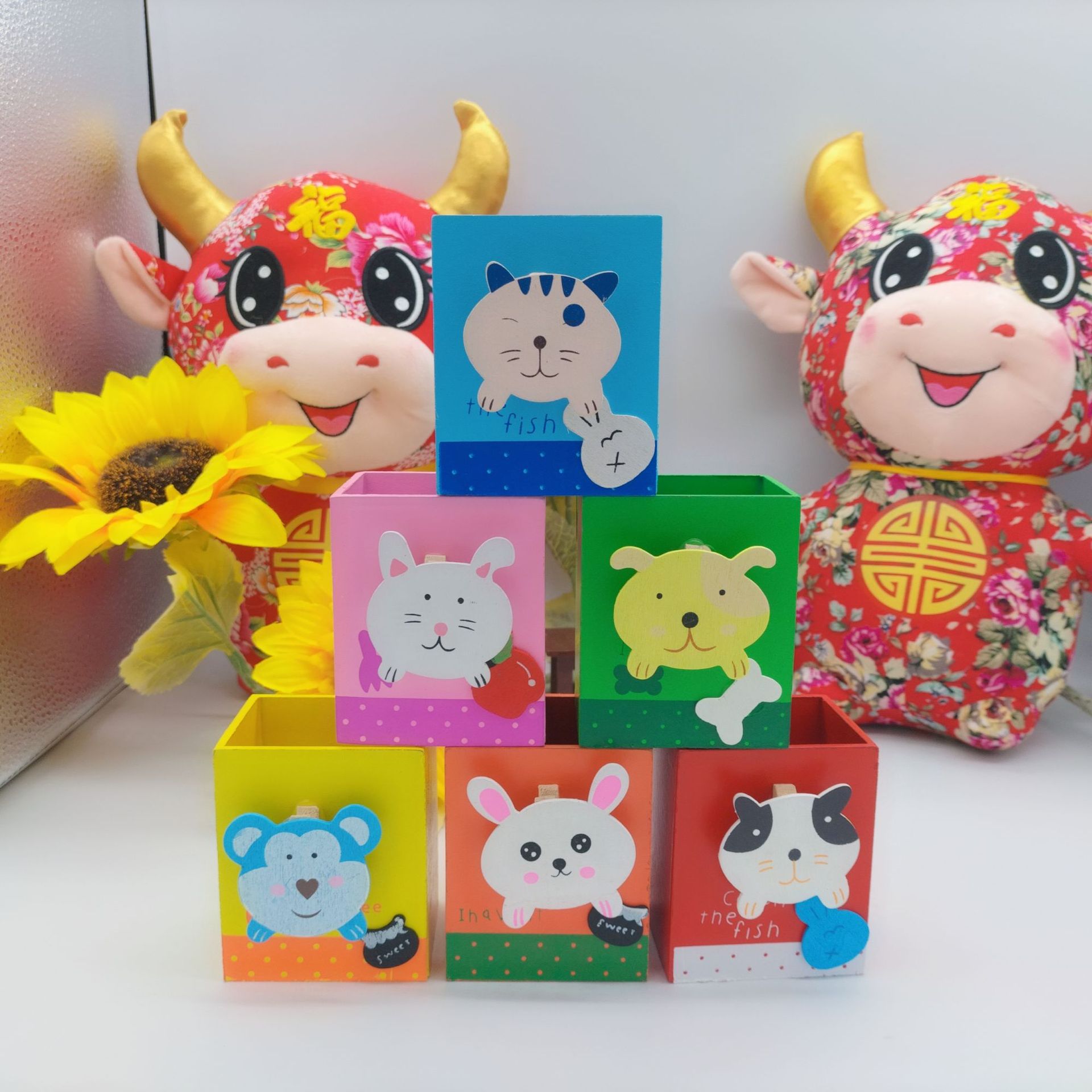 Wooden teaching stationery