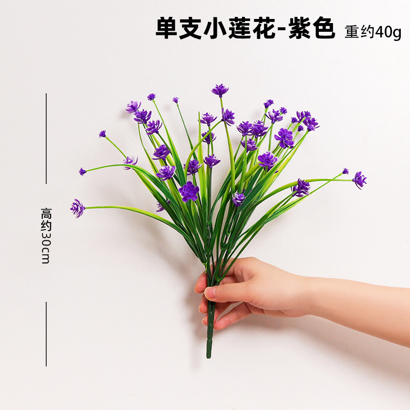 Flores verdes de caña colgadas en la pared patio al aire libre pabellón techo colgante barrera de hierro accesorios de plástico flores y hojas de imitación de pared de plantas