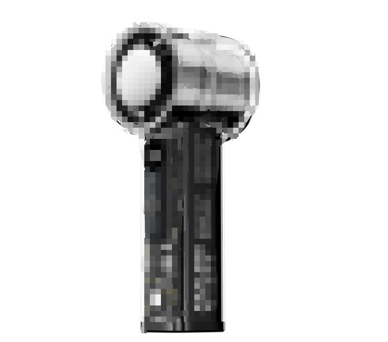 国境を越えた人気の X05 透明メカ高速ファン USB 充電デジタルディスプレイ冷却屋外タービンハンドヘルドファン|undefined