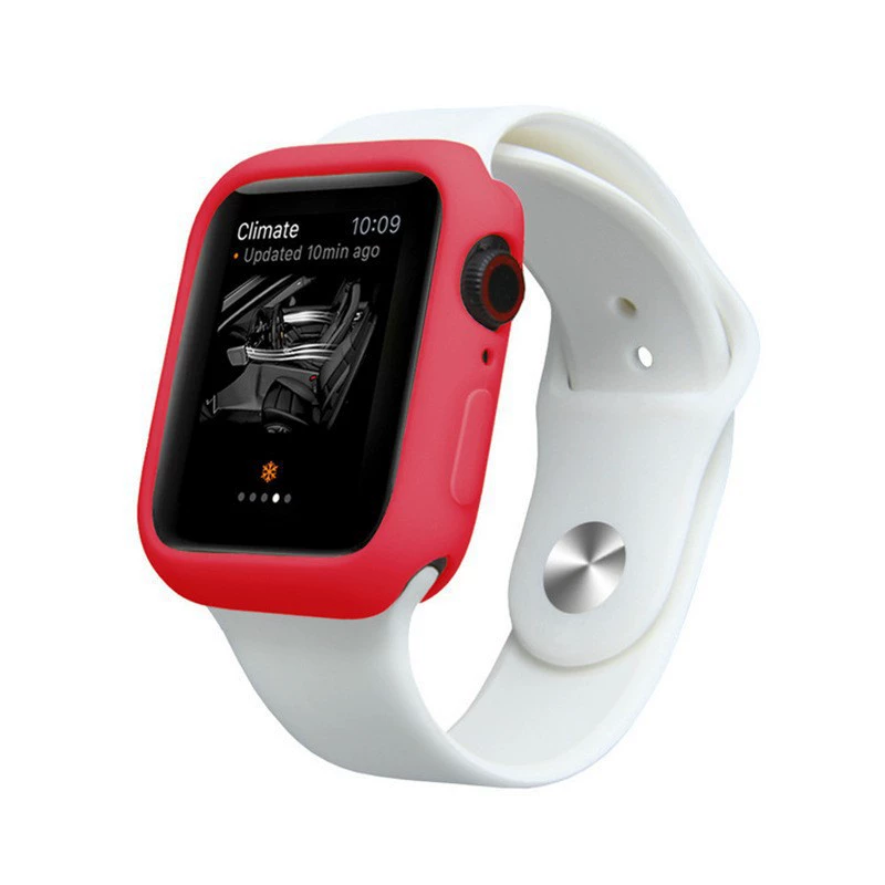 Apple, силиконовый циферблат, защитный чехол, легкие и тонкие часы