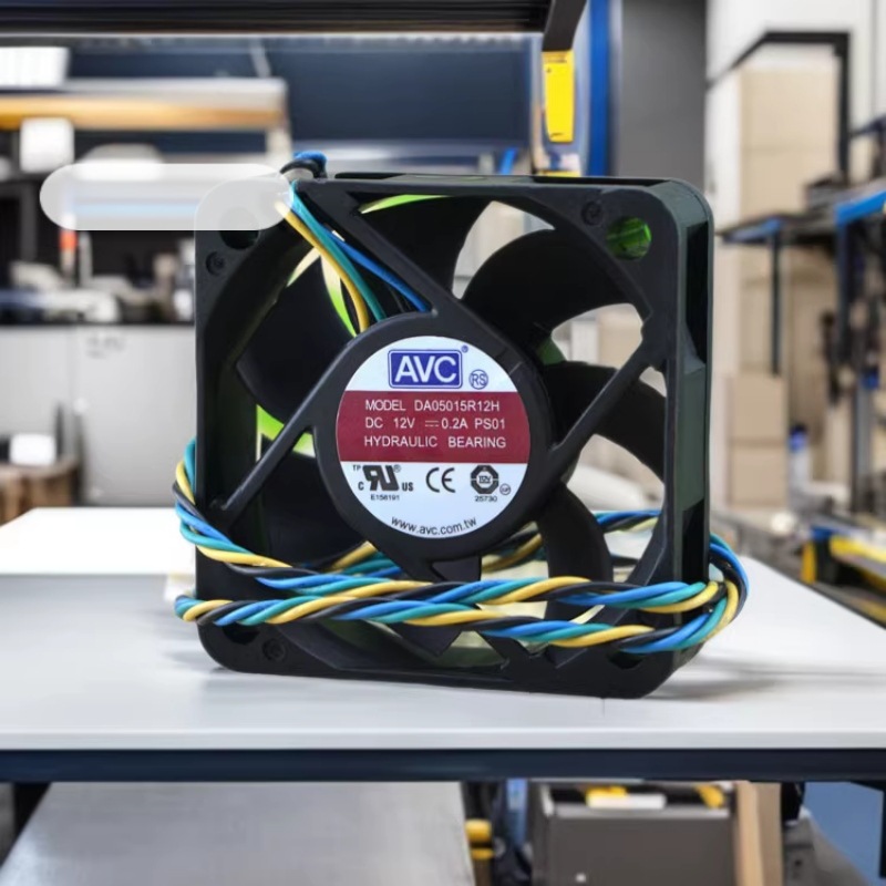 AVC 5015 12V 0.2A DA05015R12H 四线带PWM温控 5CM静音小风扇