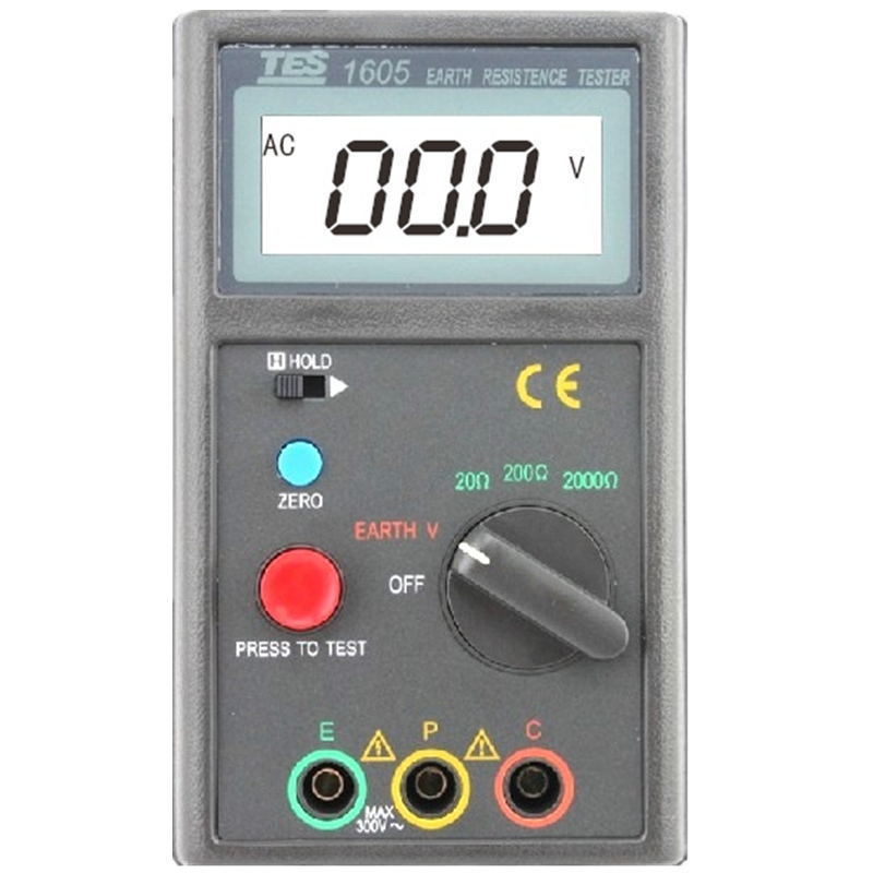 台湾泰仕PROVA-5601/5637/TES-1605/1700接地电阻仪 电阻计