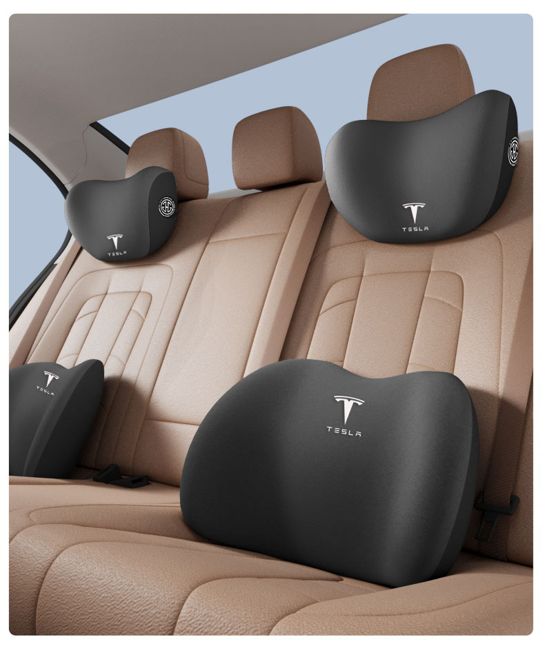 Suitable for Tesla Car Special Headrest modely/ya/model3/X/s Classy Neck Pillow Lumbar Support Waist Support
