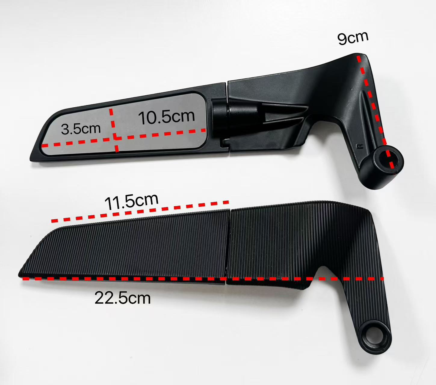 Motorcycle Modified Rearview Mirror Fixed Wing Rearview Mirror Mirror Holder
