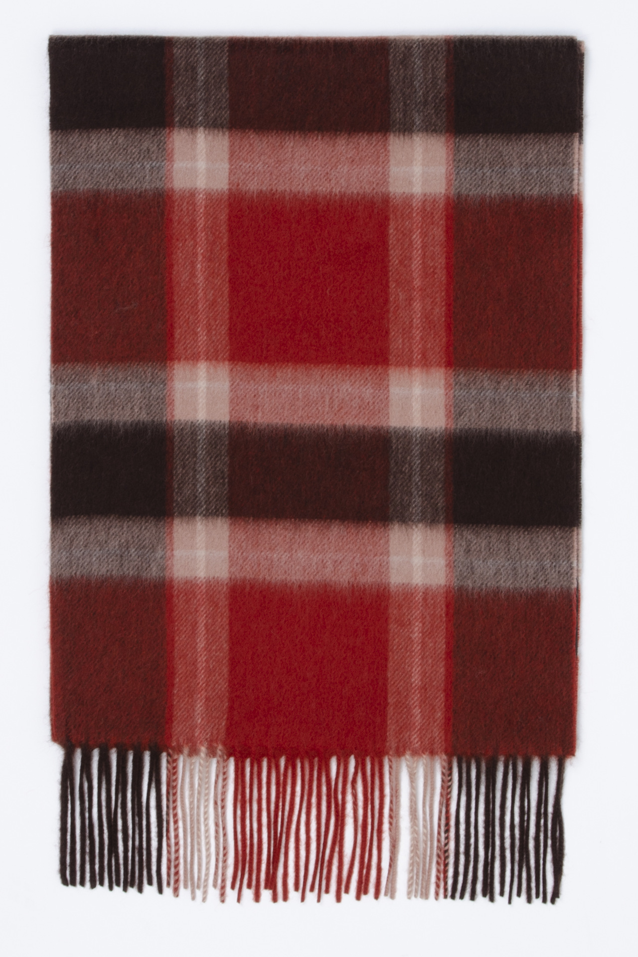 Mongolia interior puro cachemir lana de lana teñida en hilo a cuadros ondas de agua otoño e invierno bufanda para hombres y mujeres