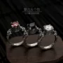 天然开口男女个性戒指环