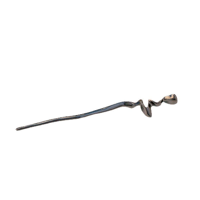 Nuevo estilo chino simple y moderno clip de cabello de metal de viento frío de alto nivel para mujeres de verano clip de cabello de estilo antiguo cheongsam clip de cabello