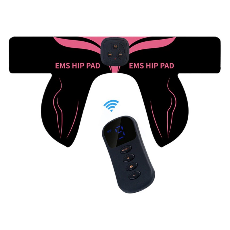 Устройство для коррекции формы ягодиц с дистанционным управлением, EMS-патч для тренировки бедер, массажер для подтяжки и коррекции ягодиц, фитнес-массажер, перезаряжаемый физиотерапевтический прибор.