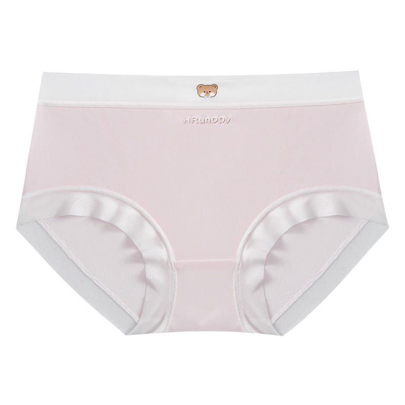 Calzoncillos para niñas, estudiantes de secundaria, calzoncillos de seda de hielo antibacterianos para niños, calzoncillos transpirables y sin costuras, estilo fino de verano