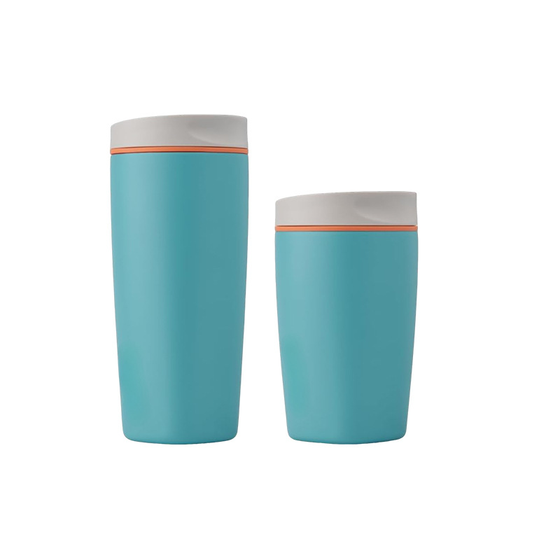Small coffee fashionable handheld glass stainless steel