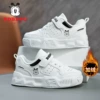 6648 White Black and Velvers Cotton